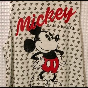 Disney Mickey Mouse “Oh Boy” Long Tail Tank Top